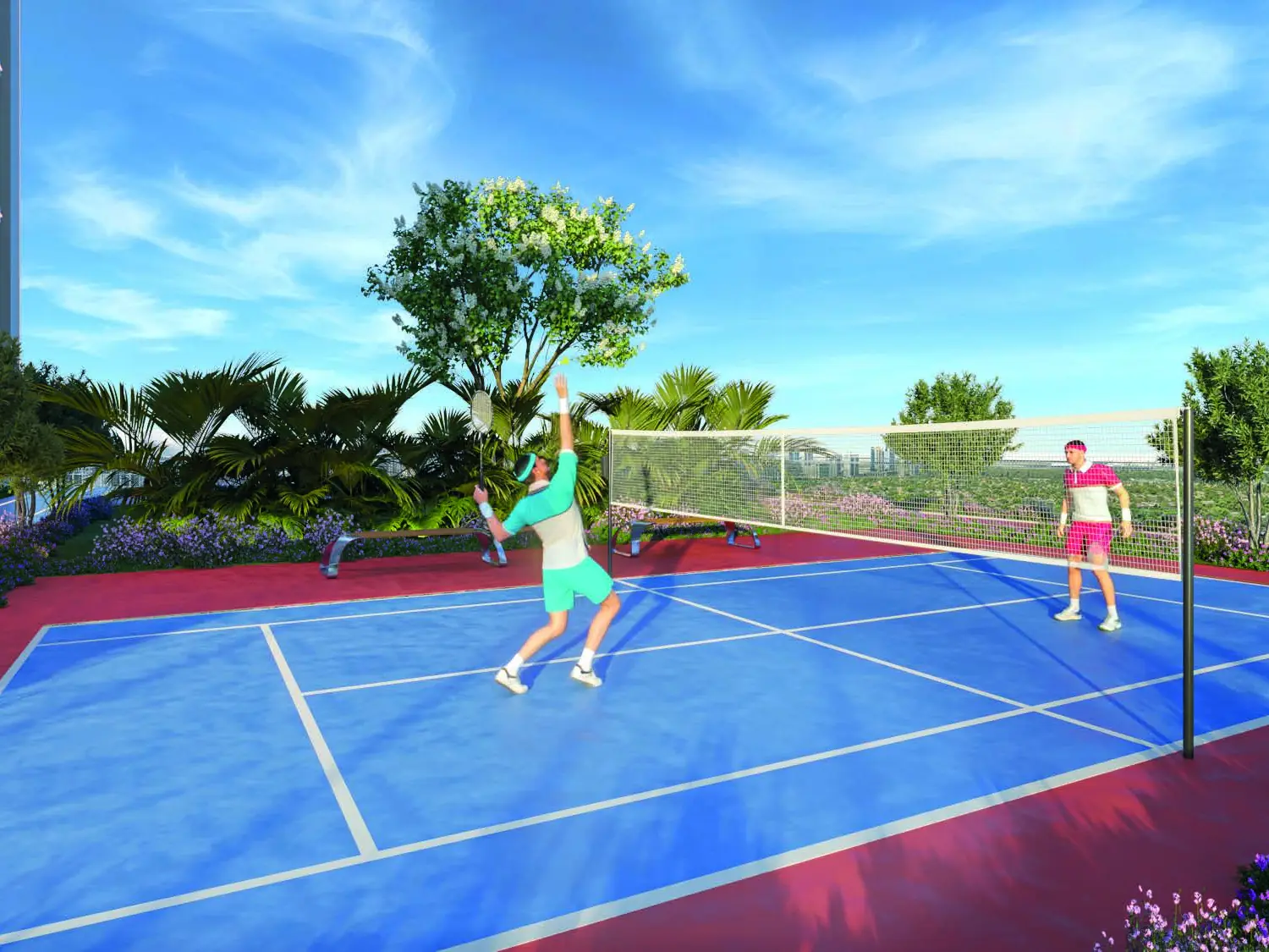 ASPIRZ badminton court