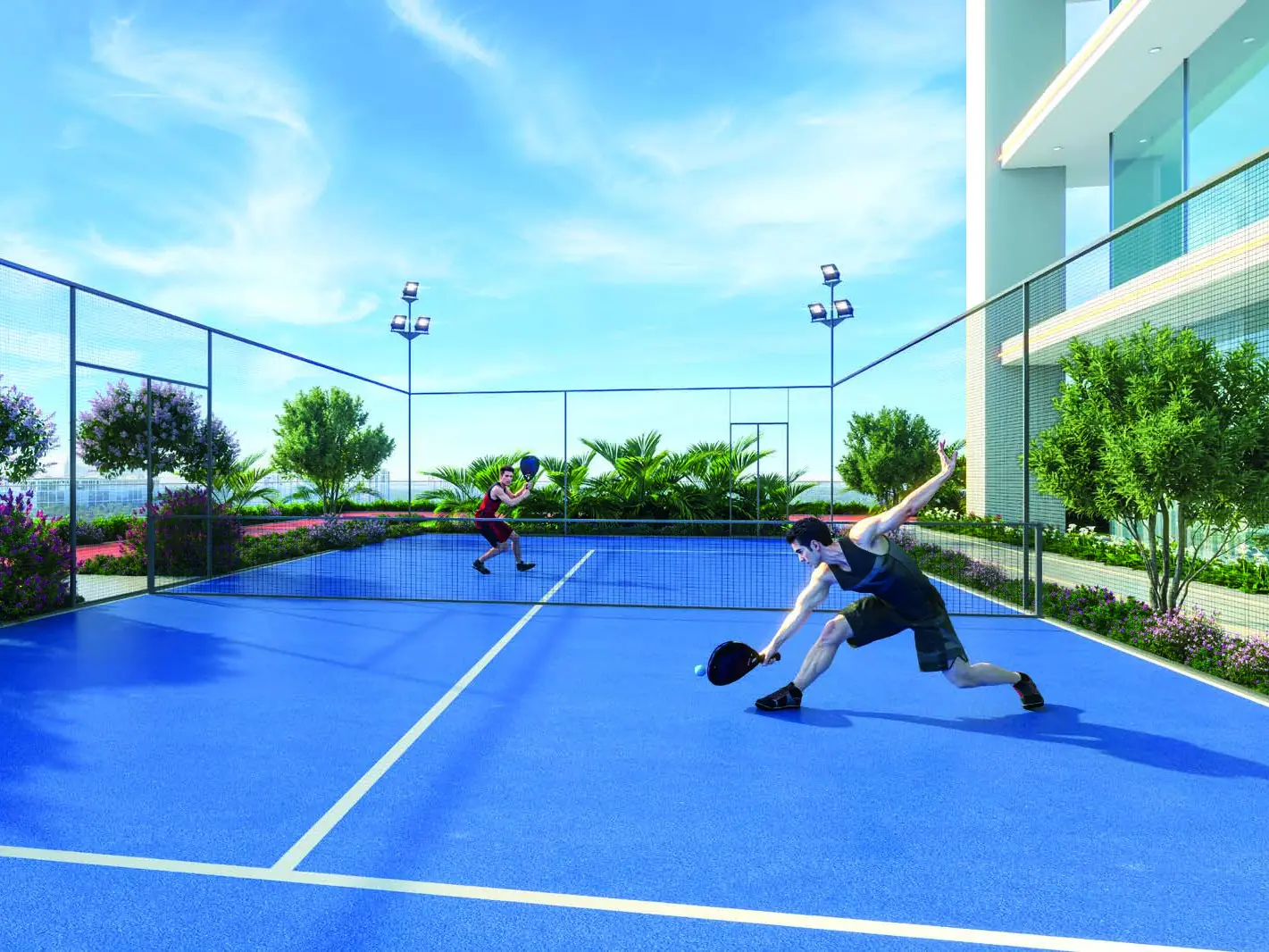 ASPIRZ by Danube padel court