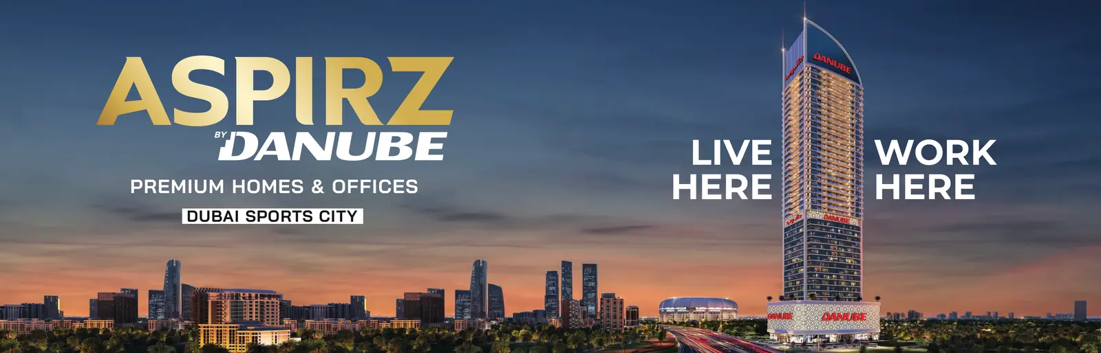 ASPIRZ by Danube brochure: live here, work here