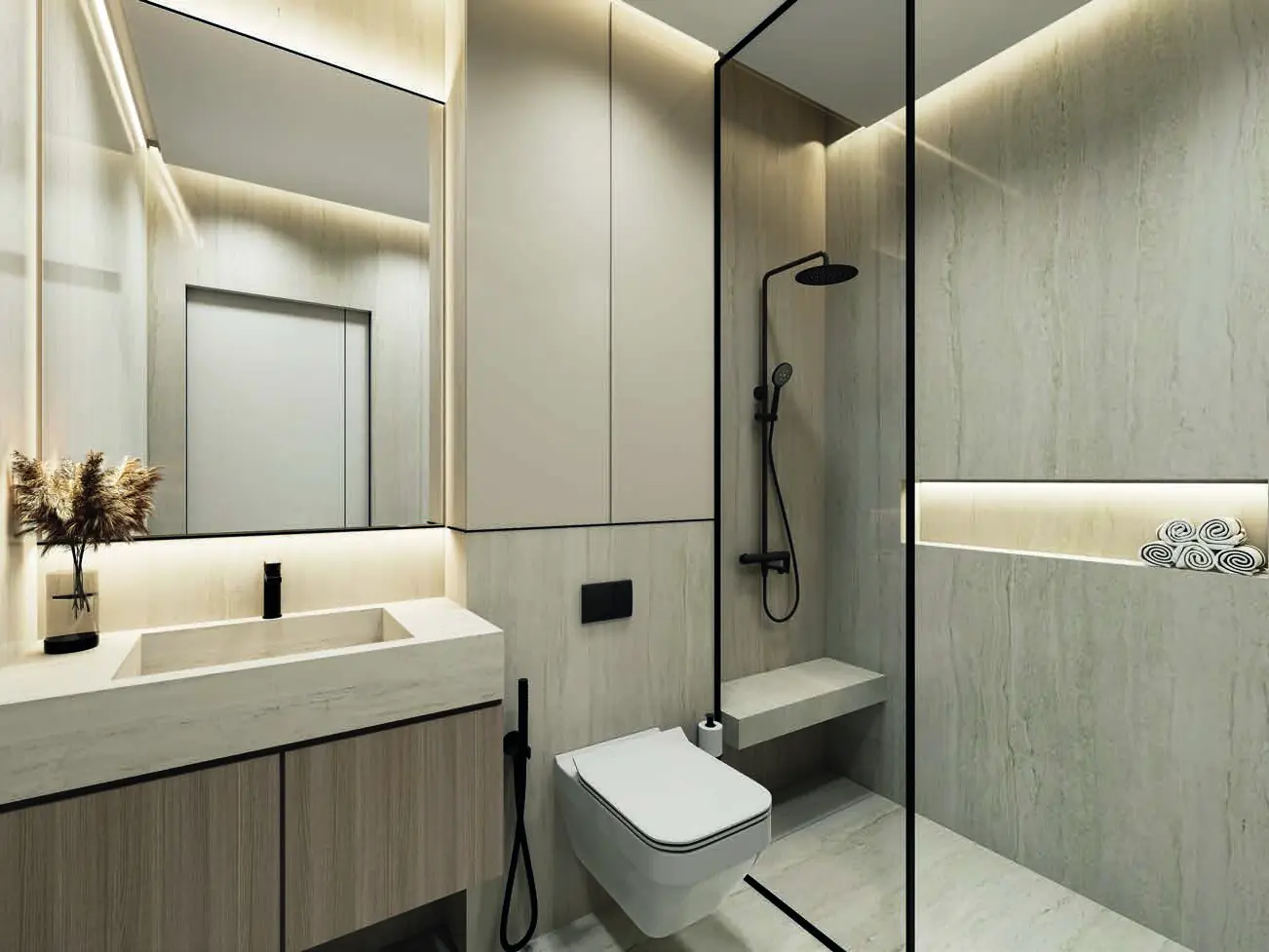 ASPIRZ by Danube ensuite bathroom