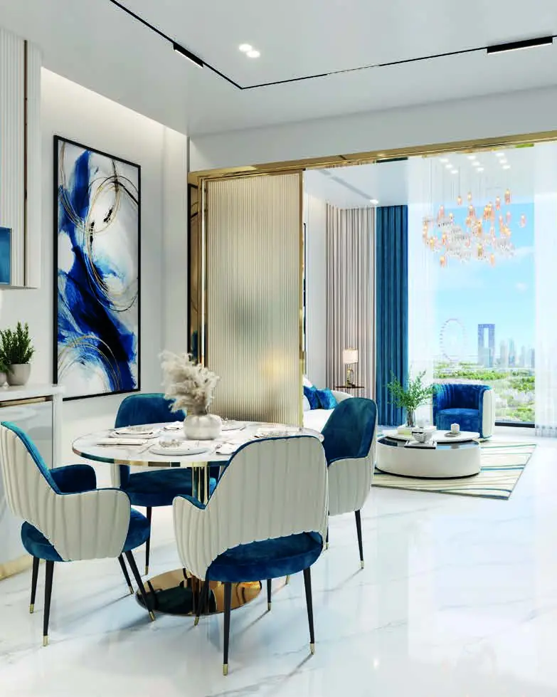 ASPIRZ Blue Haven interior theme